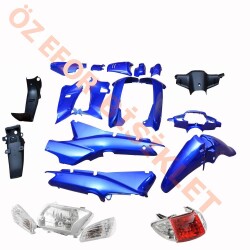 LIFAN KAPORTA SET [MAVİ] [FAR+STOP DAHİL] CUB - 