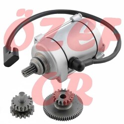 MARŞ MOTORU [DİŞLİLERİ İLE BİRLİKTE] 200cc CG - 