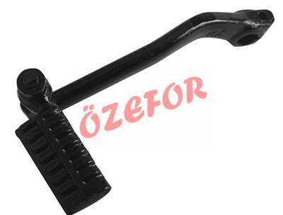 MARŞ PEDALI GENİŞ SCOOTER SİYAH - 1
