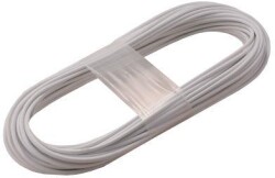 METRE DIŞ KABLO BEYAZ 5 MM [1 RULO=25 MT] - 