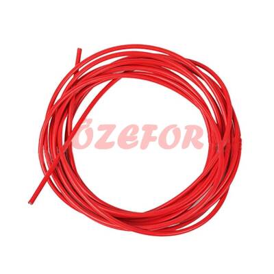 METRE DIŞ KABLO KIRMIZI 5 MM 2P [TEFLONLU] [1 RULO=25 MT] - 1