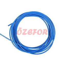 METRE DIŞ KABLO MAVİ 5 MM 2P [TEFLONLU] [1 RULO=25 MT] - 