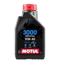 MOTUL 3000 10W-40 4T - 1 LİTRE - MOTUL