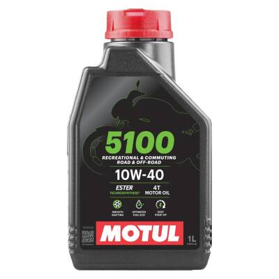 MOTUL 5100 10W-40 4T - 1 LİTRE - 1