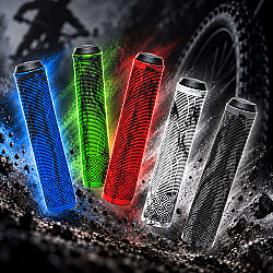 MTB BMX SİLİKON ÇİFT RENK ELCİK 165mm A198 - (1)