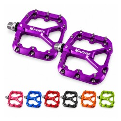 MTB CNC ALUMİNYUM PEDAL - CR-MO MİL - DU+MİL - 115x105x20mm 364 Gram - 