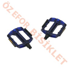 MTB PEDAL BİLYALI [ŞEFFAF] [110MM-100MM] - MAVİ - 