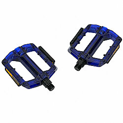 MTB PEDAL BİLYALI [ŞEFFAF] [110MM-100MM] - MAVİ - 