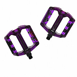 MTB PEDAL BİLYALI [ŞEFFAF] [110MM-100MM] - MOR - 