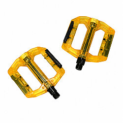 MTB PEDAL BİLYALI [ŞEFFAF] [110MM-100MM] -SARI - 