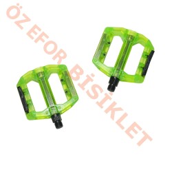 MTB PEDAL BİLYALI [ŞEFFAF] [110MM-100MM] - YEŞİL - 