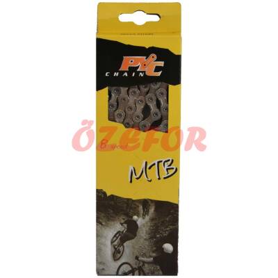 MTB ZİNCİR 8' Lİ SİLVER R-1008 116 LINK [KUTULU] - 1
