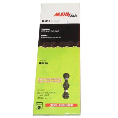 MTB ZİNCİR TB408 [C-30] TAYA [112 LİNK] KUTULU VİTESLİ 5/6/7 VİTES - 1