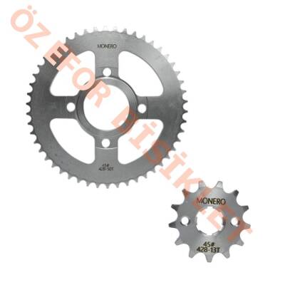 ÖN - ARKA DİŞLİ SET [13T / 50T] - KUBA TK 03 - 1