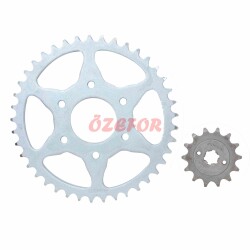 ÖN - ARKA DİŞLİ SET [14T / 41T] [520] HONDA BAJAJ PULSAR RS 200 - 