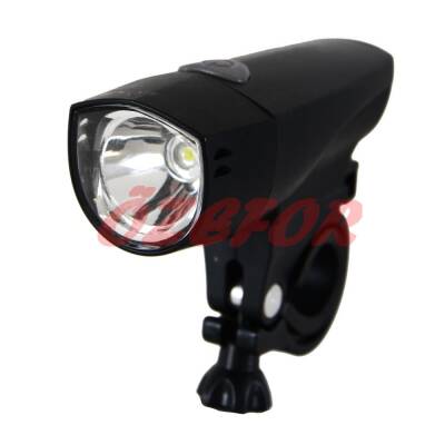 ÖN FAR 1-WATT BEYAZ LED'Lİ 4 FONKSİYONLU [PİL DAHİL] 1007 - 1