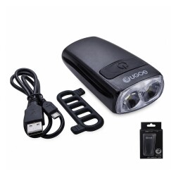 ÖN FAR 2 LEDLİ - 200 LUMEN USB ŞARJLI-NB30-00 UGOE - UGOE