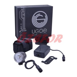 ÖN FAR ALM. 2 CREE LED - KASK UYUMLU 2000 LUMEN ŞARJLI-NB34-00 UGOE - 2