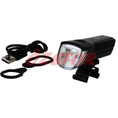 ÖN FAR CREE LED'Lİ- 110 LUMEN USB ŞARJLI - ŞARJ GÖSTERGELİ 7507 - 1