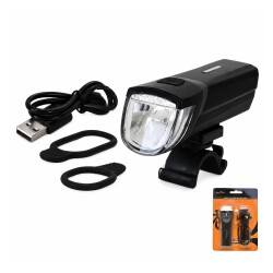ÖN FAR CREE LED'Lİ- 110 LUMEN USB ŞARJLI - ŞARJ GÖSTERGELİ 7507 - RECTUS