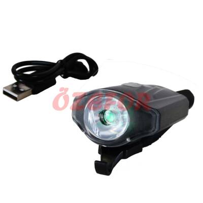 ÖN FAR CREE LED'Lİ- 50 LUMEN USB ŞARJLI - 4 FONKSİYONLU RCTS-3407 - 1