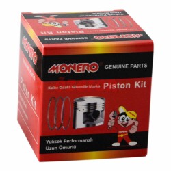 PİSTON - SEGMAN TAKIMI (50,00 mm) 100cc CUB - (1)