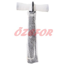 POMPA ALÜMİNYUM RENKLİ KISA [A/V - F/V UYUMLU] 35 CM - 6