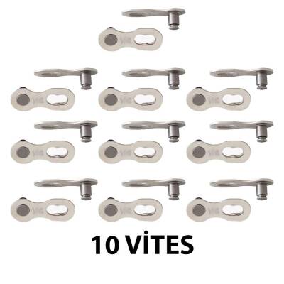 POWERLİNK ZİNCİR ADAPTÖRÜ 10 VİTES UYUMLU 10'LU PAKET - 1
