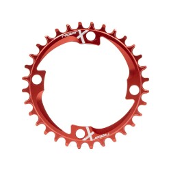 RAPTOR AYNAKOL YAPRAK TEK KULLANIM UYUMLU 32T KIRMIZI - RAPTOR