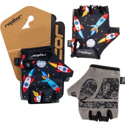 RAPTOR ÇOCUK BİSİKLET ELDİVENİ SİLİKON JELLİ - ROCKETS - M - 