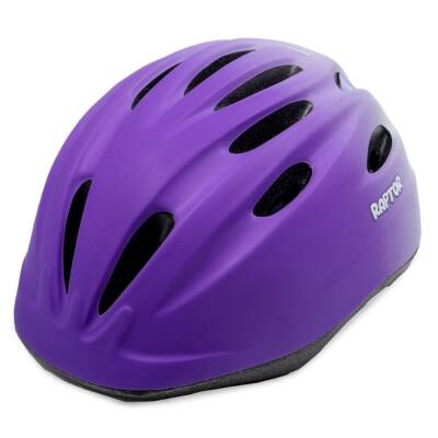 RAPTOR ÇOCUK BİSİKLET KASKI VİOLET M BEDEN HB63 - 1