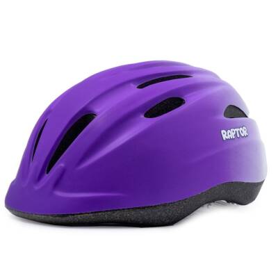 RAPTOR ÇOCUK BİSİKLET KASKI VİOLET M BEDEN HB63 - 2