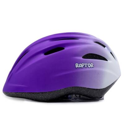 RAPTOR ÇOCUK BİSİKLET KASKI VİOLET M BEDEN HB63 - 3