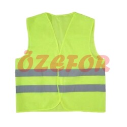 REFLEKTÖRLÜ İKAZ YELEĞİ - CEPSİZ - 