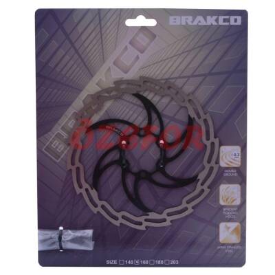 ROTOR [160 MM] SİYAH BRAKCO - 1