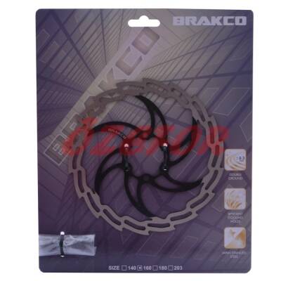 ROTOR [160 MM] SİYAH BRAKCO - 2