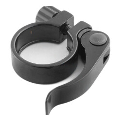 SELE BORUSU KELEPÇESİ MANDALLI SİYAH 31,8MM ( 27,2 SELE BORUSU UYUMLU ) - RECTUS