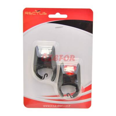 SİLİKONLU ÇAKAR FAR+STOP SETİ - LED'Lİ [PİL DAHİL] RCTS-5003 - 2