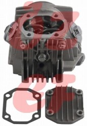 SİLİNDİR ÜST KAPAK KOMPLE 110cc CUB [DQ SUBAP] [KATALİZATÖR ÇIKIŞLI] [EKSANTRİK DAHİL] - 