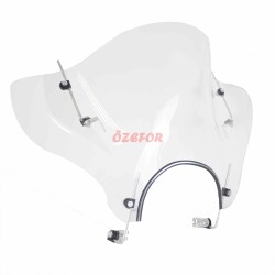 SİPERLİK CAMI [CHOPPER UYUMLU] 3.5 MM/74*43.5 CM - 