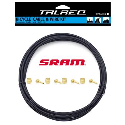 TRLREQ SRAM HİDROLİK FREN HORTUM VE ZEYTİN SETİ 3 METRE - 1