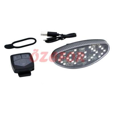 STOP-SİNYAL SETİ [USB ŞARJLI - UZAKTAN KONTROL] RCTS-5031 - 1