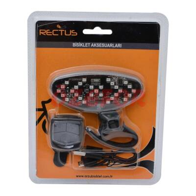 STOP-SİNYAL SETİ [USB ŞARJLI - UZAKTAN KONTROL] RCTS-5031 - 3