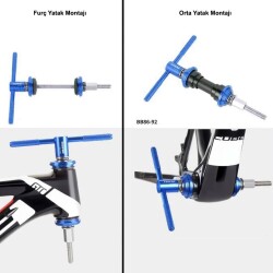 TOOPRE FURŞ VE PRESS-FİT ORTA YATAK SIKMA ANAHTARI PRO - (1)