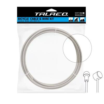 TRLREQ ÖRGÜLÜ FREN KABLOSU 3 METRE - 3