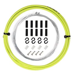TRLREQ VİTES TEL KABLO SETİ 4MM - 2 Metre Kablo / 2 x Tel / 10 x Kapsül / 5 x Kanca / 4 x Silikon / 4 x Tel Ucu - 5