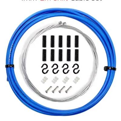 TRLREQ VİTES TEL KABLO SETİ 4MM - 2 Metre Kablo / 2 x Tel / 10 x Kapsül / 5 x Kanca / 4 x Silikon / 4 x Tel Ucu - 6