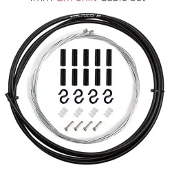 TRLREQ VİTES TEL KABLO SETİ 4MM - 2 Metre Kablo / 2 x Tel / 10 x Kapsül / 5 x Kanca / 4 x Silikon / 4 x Tel Ucu - 8