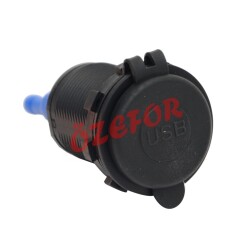 USB ŞARJ CİHAZI ÇİFT ÇIKIŞLI [RENKLİ] - 