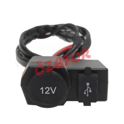 USB ŞARJ CİHAZI VE ÇAKMAKLIK - 1